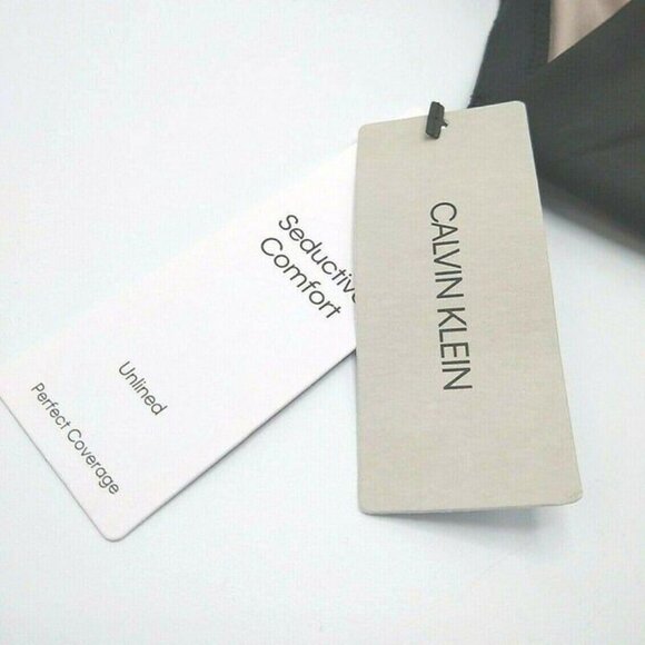 Calvin Klein Seductive Comfort Soft Cup Bra 40DDD - Picture 3 of 10